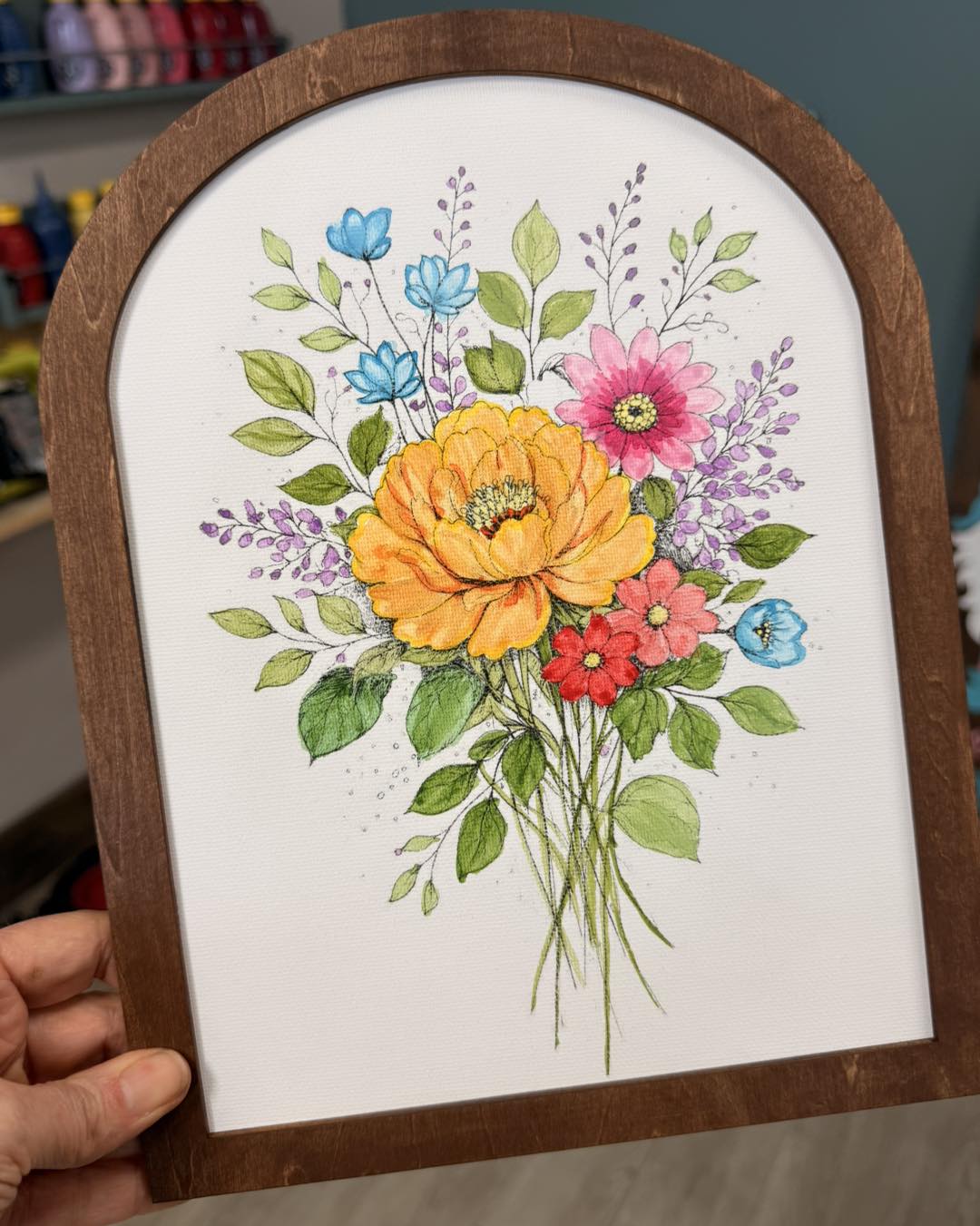 06/18/26 - Bloom & Brush | Birth Flower Intro to Watercolors - 6PM