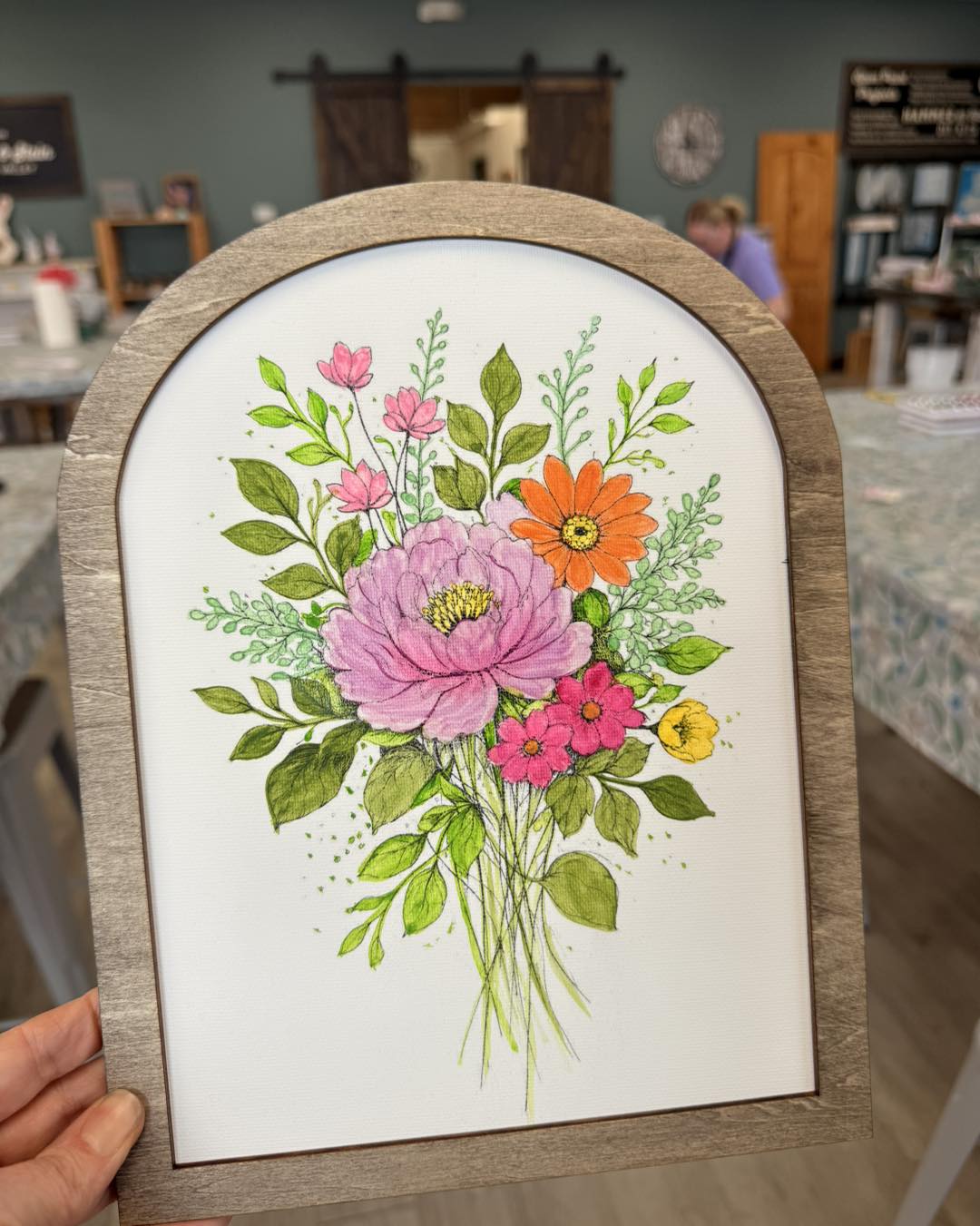 06/18/26 - Bloom & Brush | Birth Flower Intro to Watercolors - 6PM