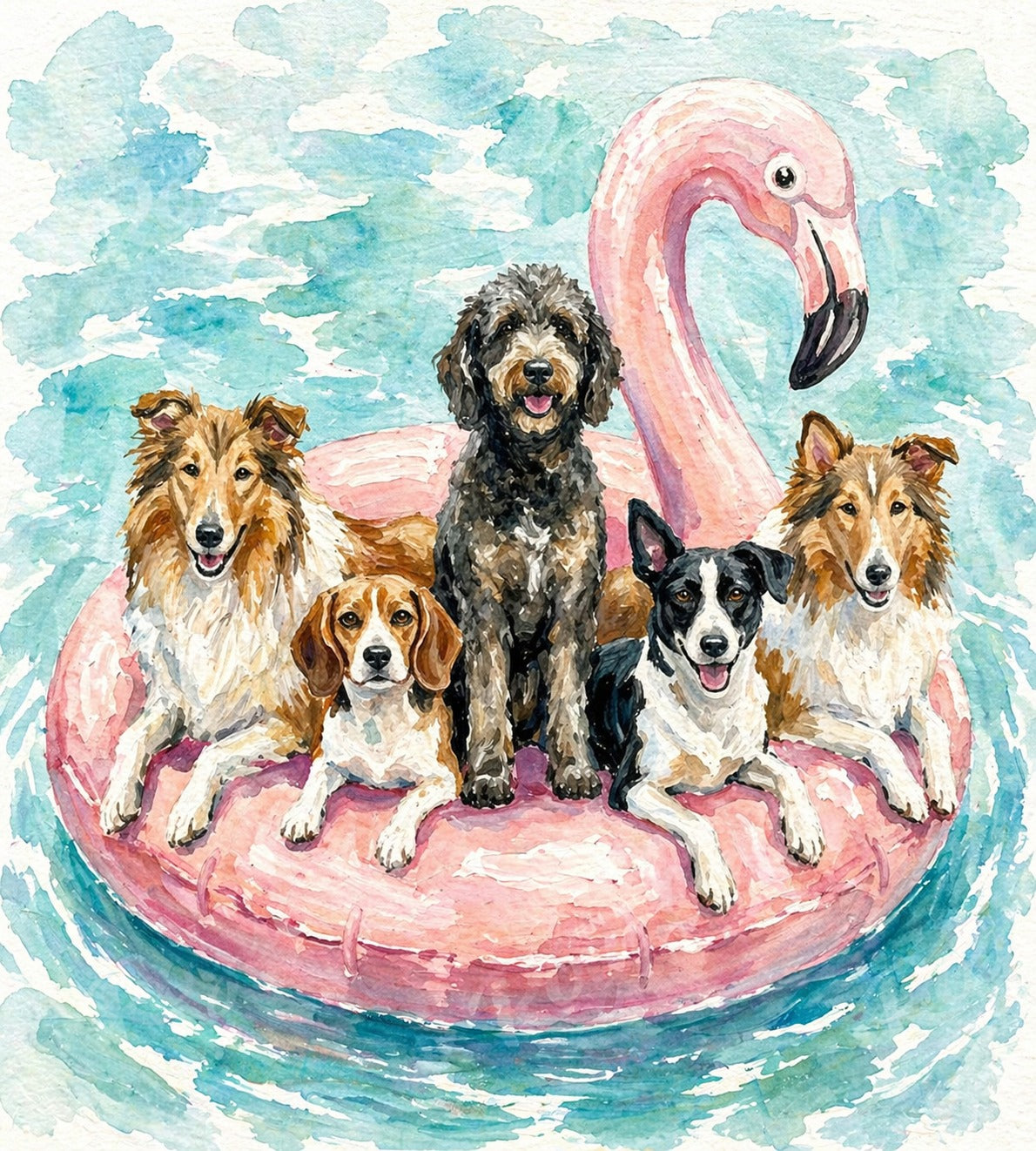 07/10/26 - Bloom & Brush | Pet Portrait Watercolor Edition - 6PM
