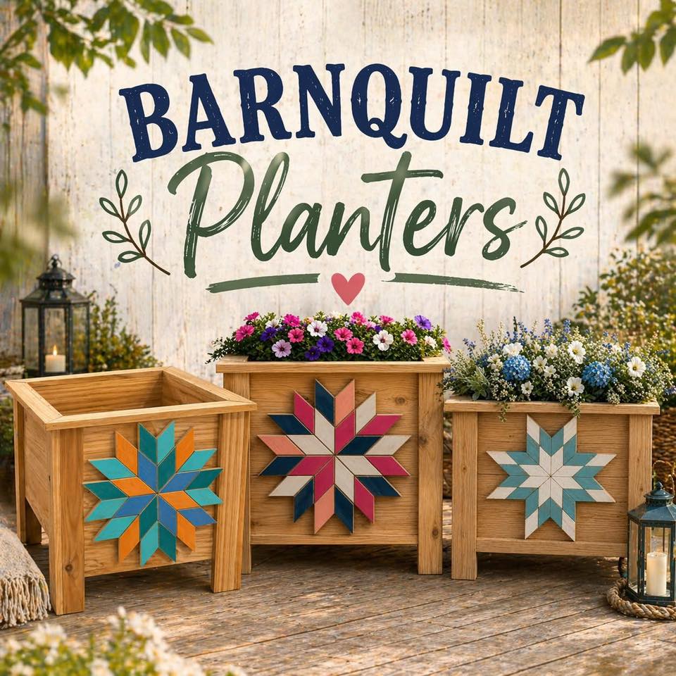 07/02/26 - Barn Quilt Planters - 6PM