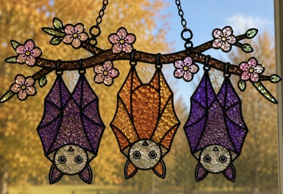 10/06/26 - 🦇 HALLOWEEN & FALL👻 Beautifully Broken | Crushed Glass Suncatchers - 6PM