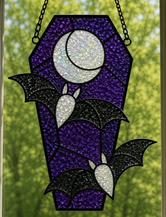 10/06/26 - 🦇 HALLOWEEN & FALL👻 Beautifully Broken | Crushed Glass Suncatchers - 6PM