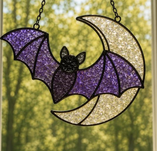 10/06/26 - 🦇 HALLOWEEN & FALL👻 Beautifully Broken | Crushed Glass Suncatchers - 6PM