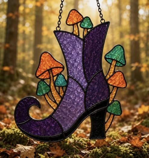 10/06/26 - 🦇 HALLOWEEN & FALL👻 Beautifully Broken | Crushed Glass Suncatchers - 6PM