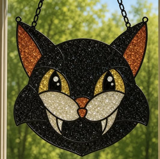 10/06/26 - 🦇 HALLOWEEN & FALL👻 Beautifully Broken | Crushed Glass Suncatchers - 6PM