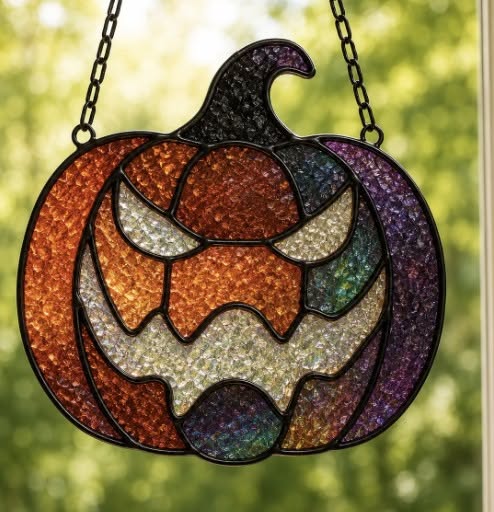 10/06/26 - 🦇 HALLOWEEN & FALL👻 Beautifully Broken | Crushed Glass Suncatchers - 6PM