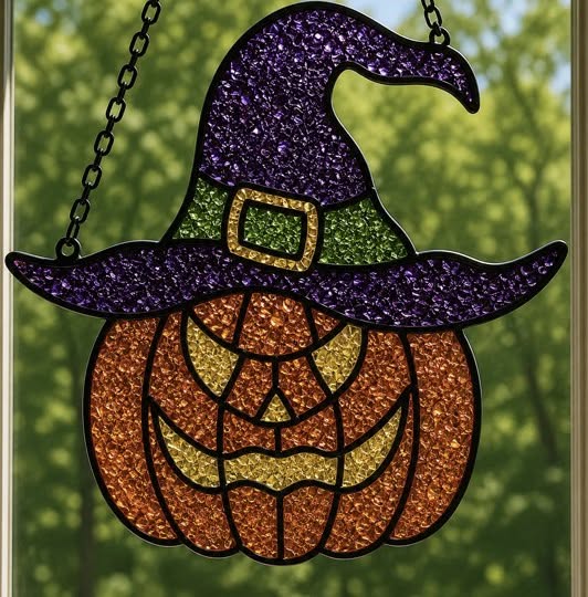 10/06/26 - 🦇 HALLOWEEN & FALL👻 Beautifully Broken | Crushed Glass Suncatchers - 6PM