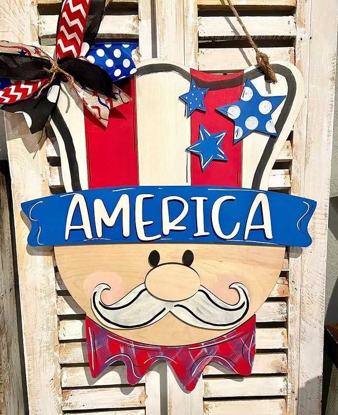 06/25/26 - Patriotic & Proud | Extra Large Patriotic Door Hangers - 6PM