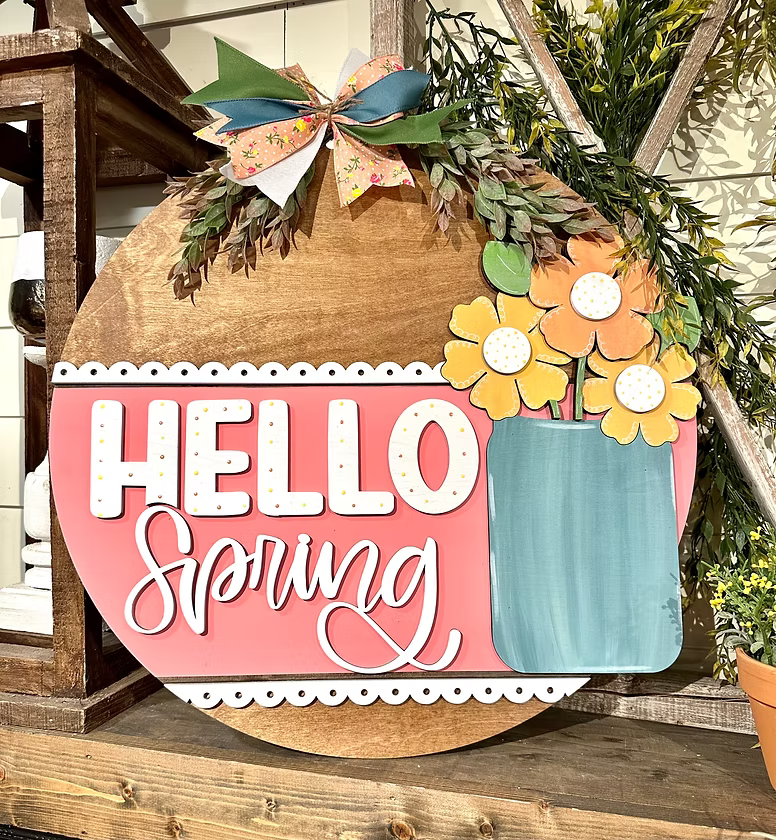 Eggstra Large Spring Cheer | Extra Large Doorhangers