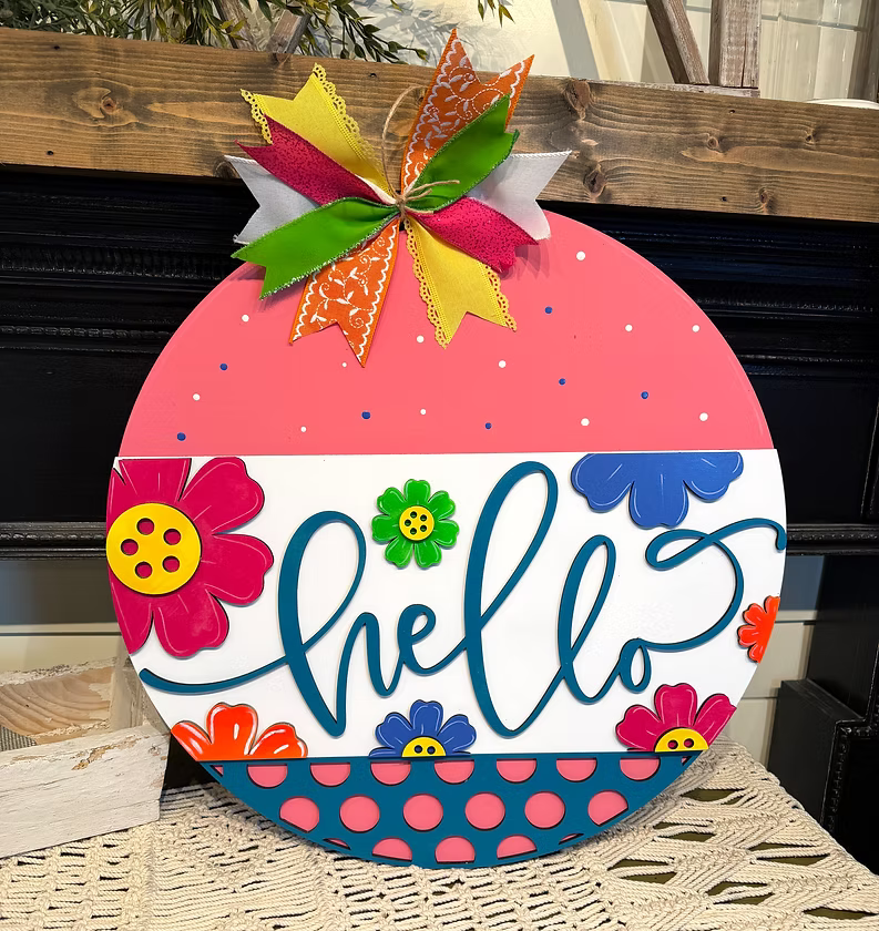 Bigger & Brighter | Extra Large Summer Door Hangers