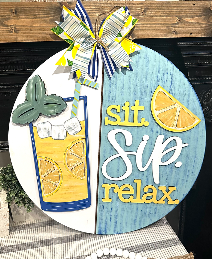 Bigger & Brighter | Extra Large Summer Door Hangers