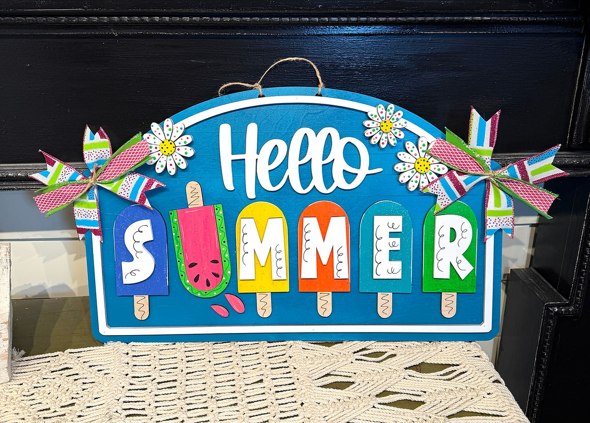 Bigger & Brighter | Extra Large Summer Door Hangers