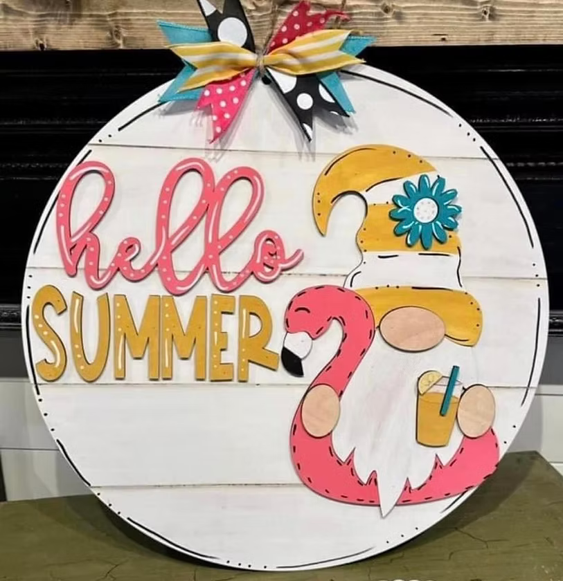 Bigger & Brighter | Extra Large Summer Door Hangers