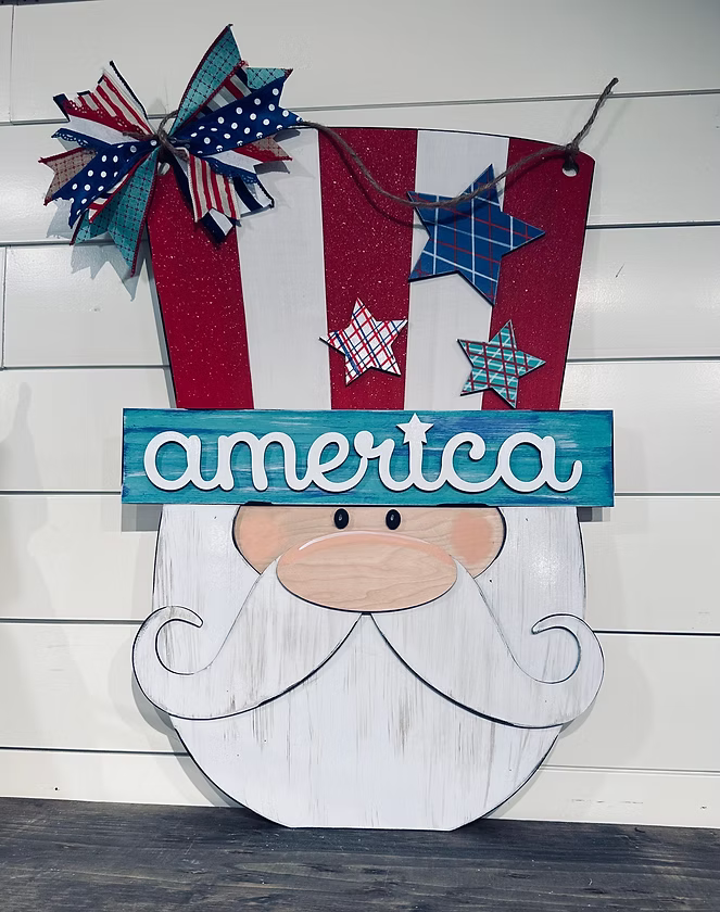 06/25/26 - Patriotic & Proud | Extra Large Patriotic Door Hangers - 6PM