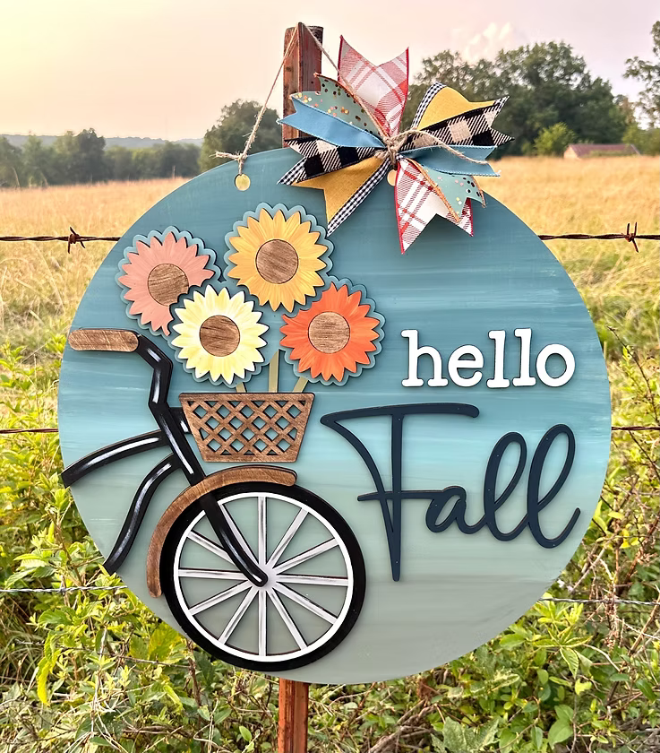 09/25/25 - EXTRA LARGE 3D Fall & Halloween Door Hangers - 6:00PM