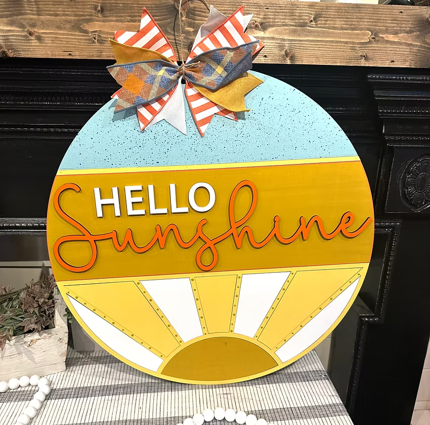 Bigger & Brighter | Extra Large Summer Door Hangers