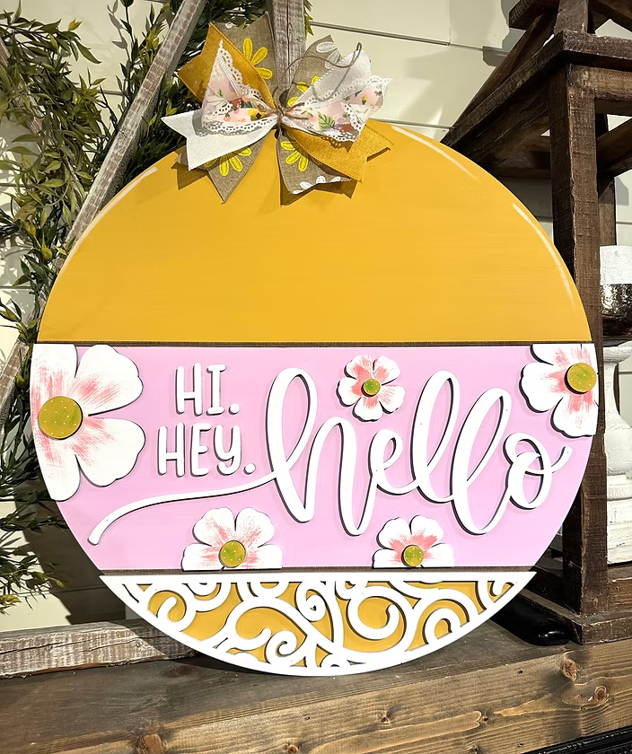 Eggstra Large Spring Cheer | Extra Large Doorhangers