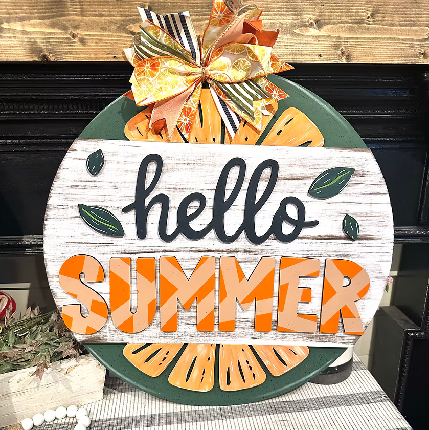 Bigger & Brighter | Extra Large Summer Door Hangers