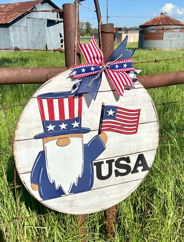 06/25/26 - Patriotic & Proud | Extra Large Patriotic Door Hangers - 6PM