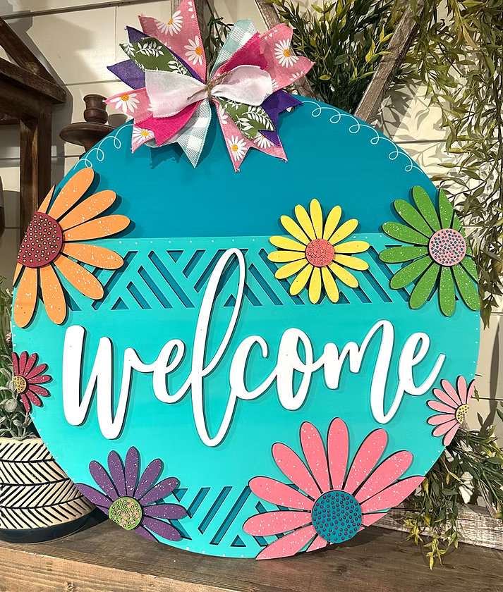 Bigger & Brighter | Extra Large Summer Door Hangers