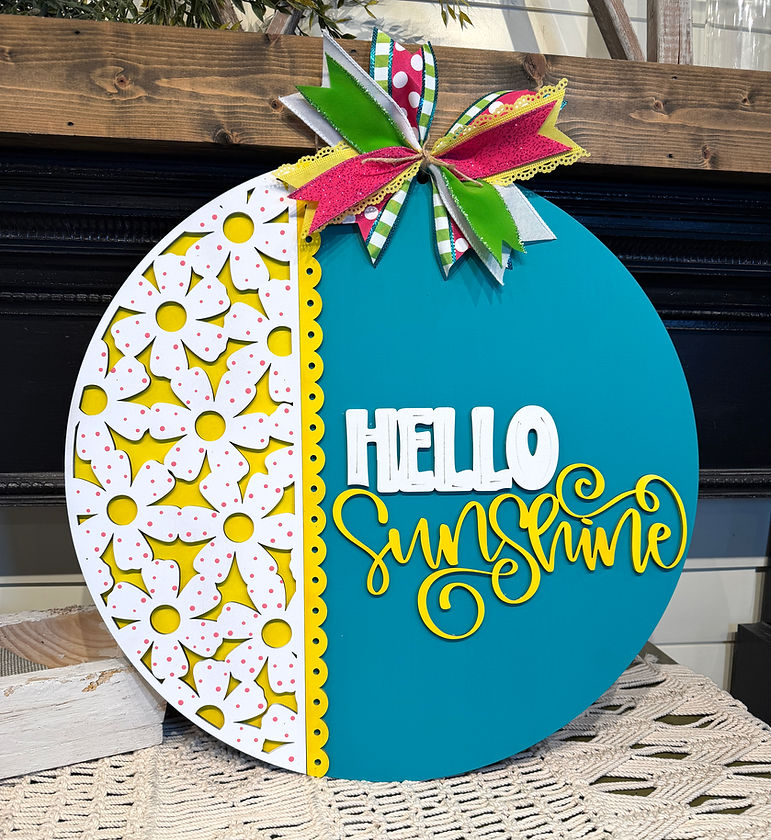 Bigger & Brighter | Extra Large Summer Door Hangers