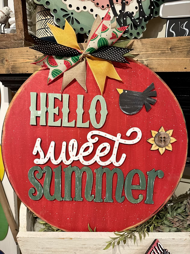 Bigger & Brighter | Extra Large Summer Door Hangers