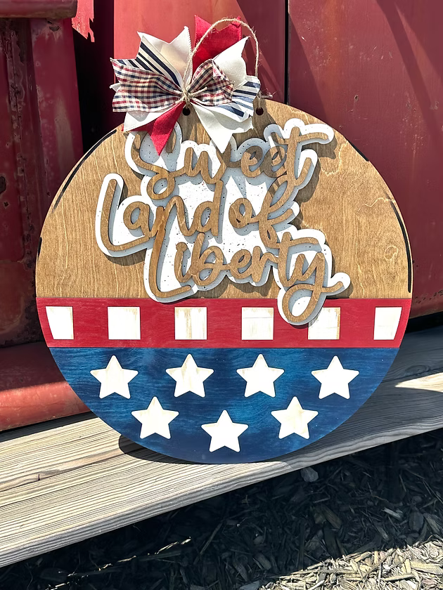 06/25/26 - Patriotic & Proud | Extra Large Patriotic Door Hangers - 6PM