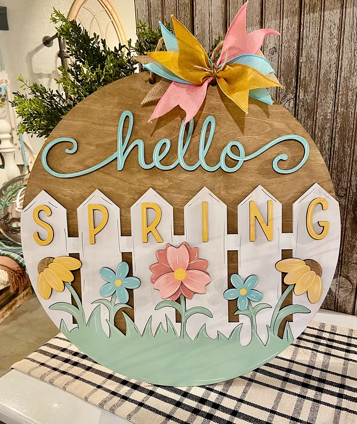 Eggstra Large Spring Cheer | Extra Large Doorhangers