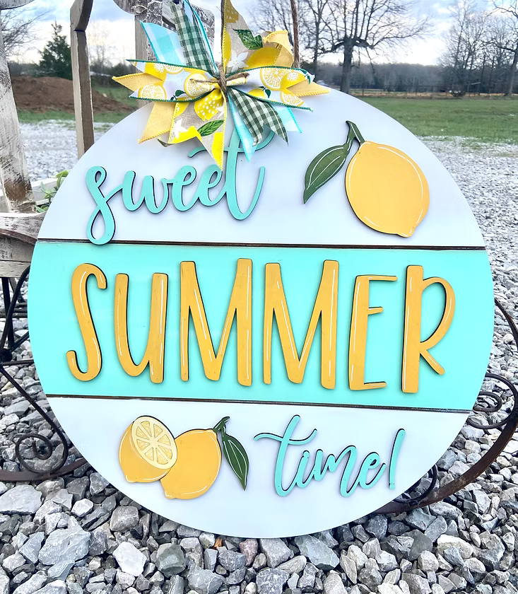 Bigger & Brighter | Extra Large Summer Door Hangers