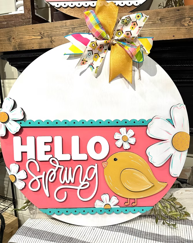 Eggstra Large Spring Cheer | Extra Large Doorhangers