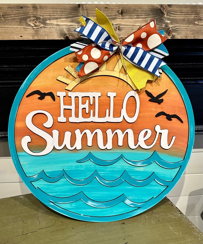 Bigger & Brighter | Extra Large Summer Door Hangers