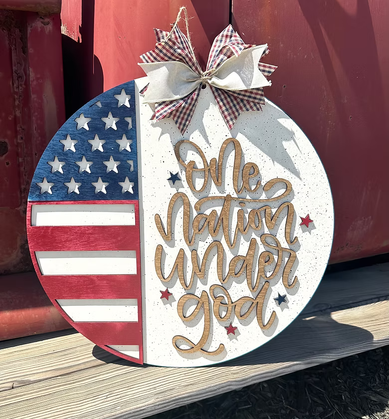 06/25/26 - Patriotic & Proud | Extra Large Patriotic Door Hangers - 6PM
