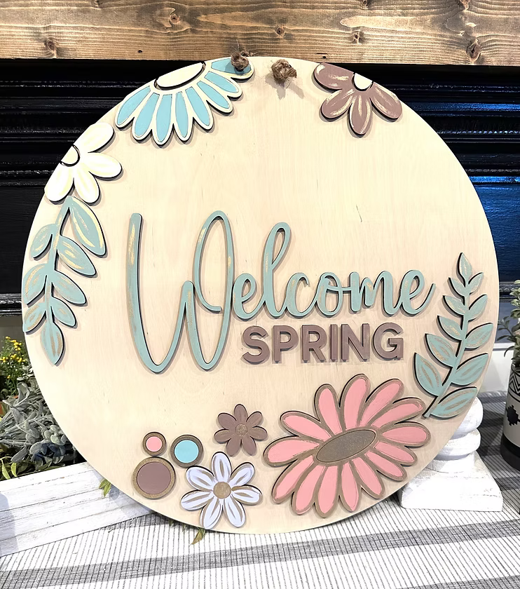 Eggstra Large Spring Cheer | Extra Large Doorhangers
