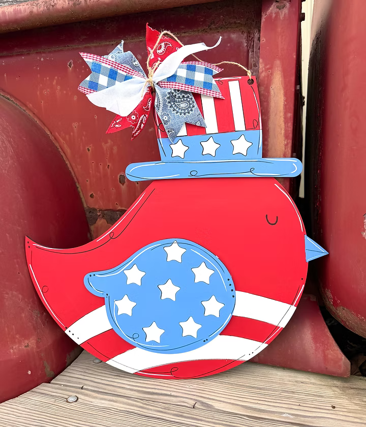 06/25/26 - Patriotic & Proud | Extra Large Patriotic Door Hangers - 6PM