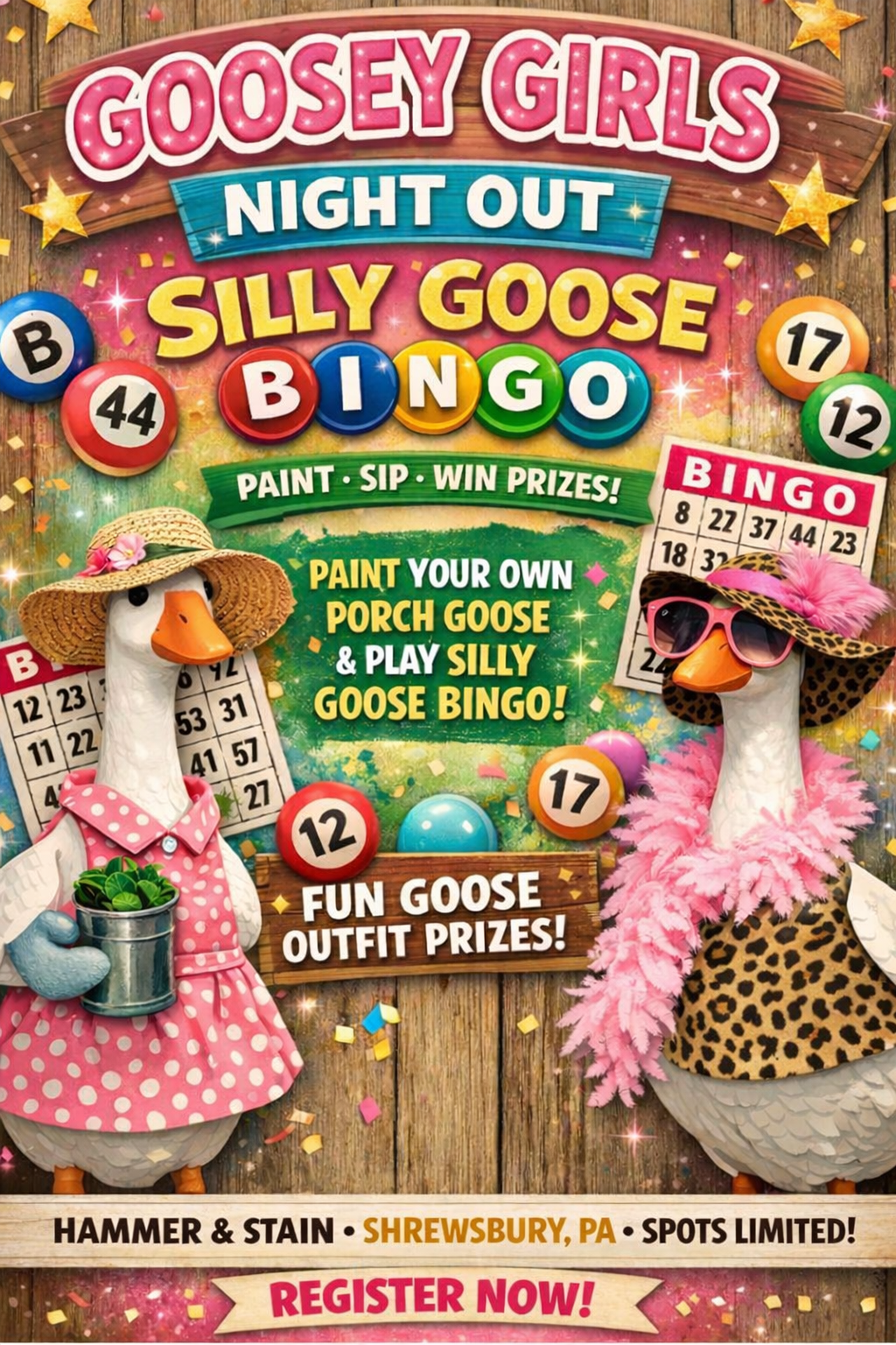 05/30/26 - Goosey Girls Night Out - 4PM