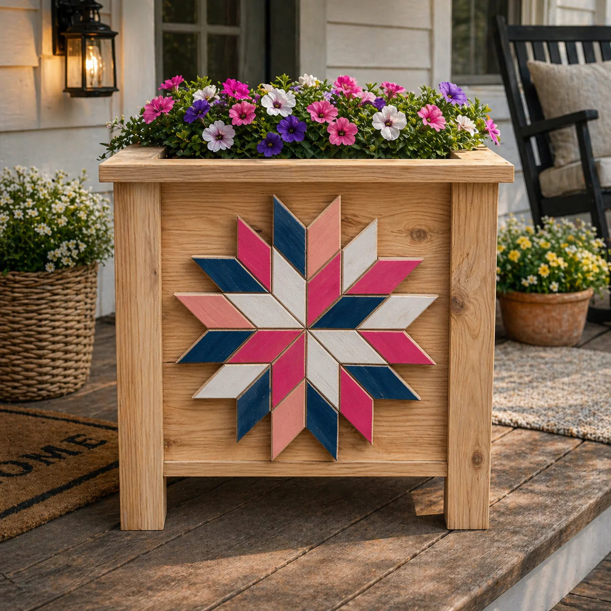 07/02/26 - Barn Quilt Planters - 6PM