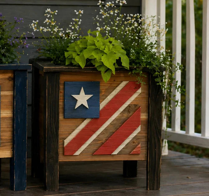 07/02/26 - Barn Quilt Planters - 6PM