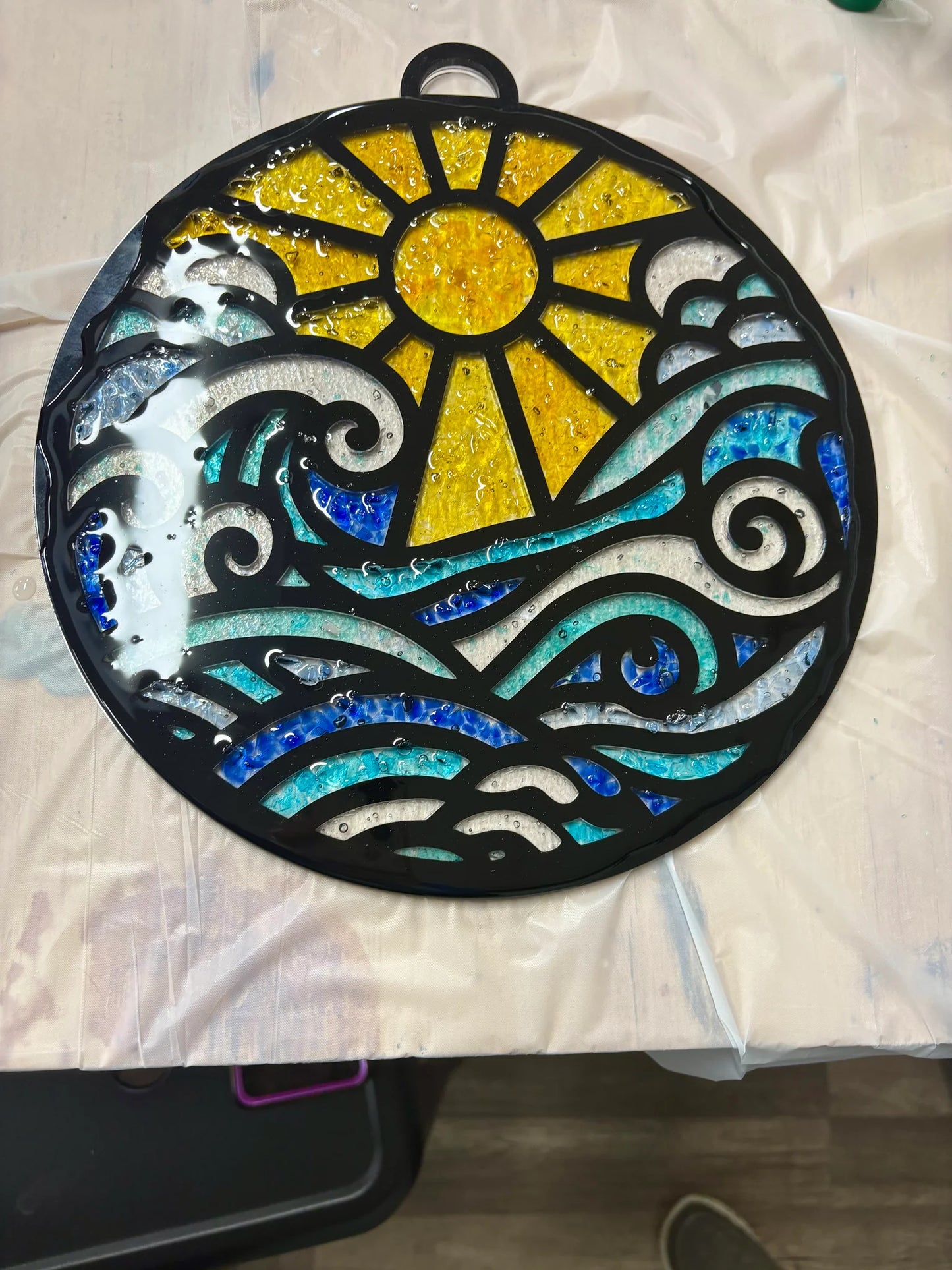 08/13/26 - Justice Private Crushed Glass Suncatchers - 6PM