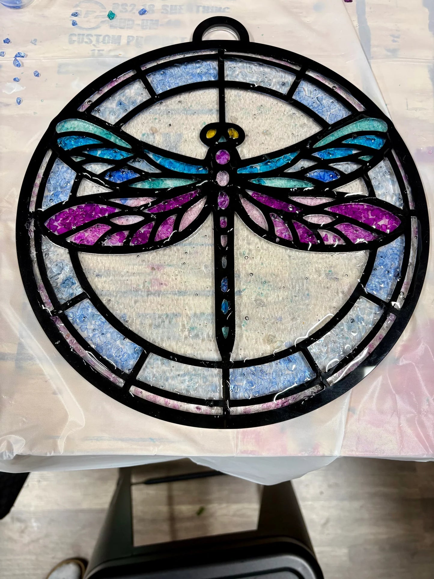 08/13/26 - Justice Private Crushed Glass Suncatchers - 6PM