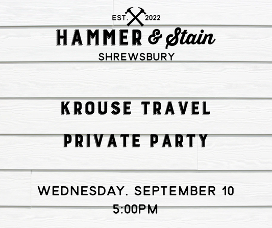 09/10/25 - Krouse Travel PRIVATE EVENT - 5 PM