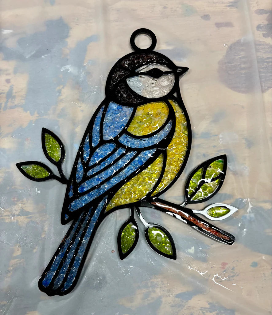 08/13/26 - Justice Private Crushed Glass Suncatchers - 6PM