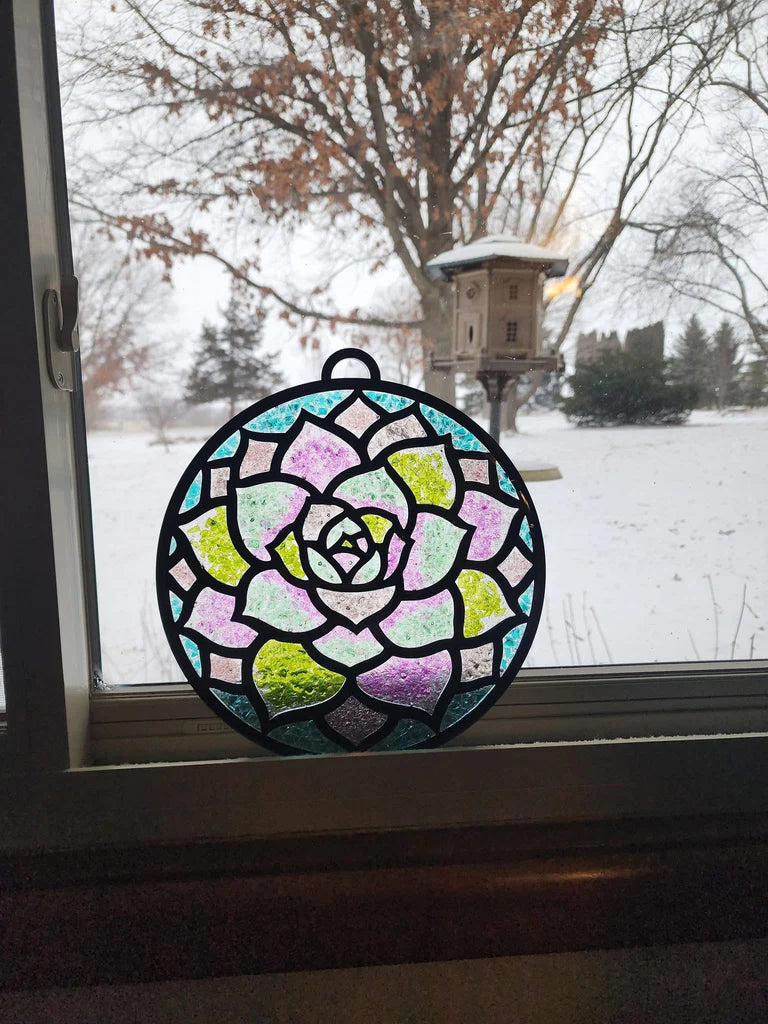 08/13/26 - Justice Private Crushed Glass Suncatchers - 6PM
