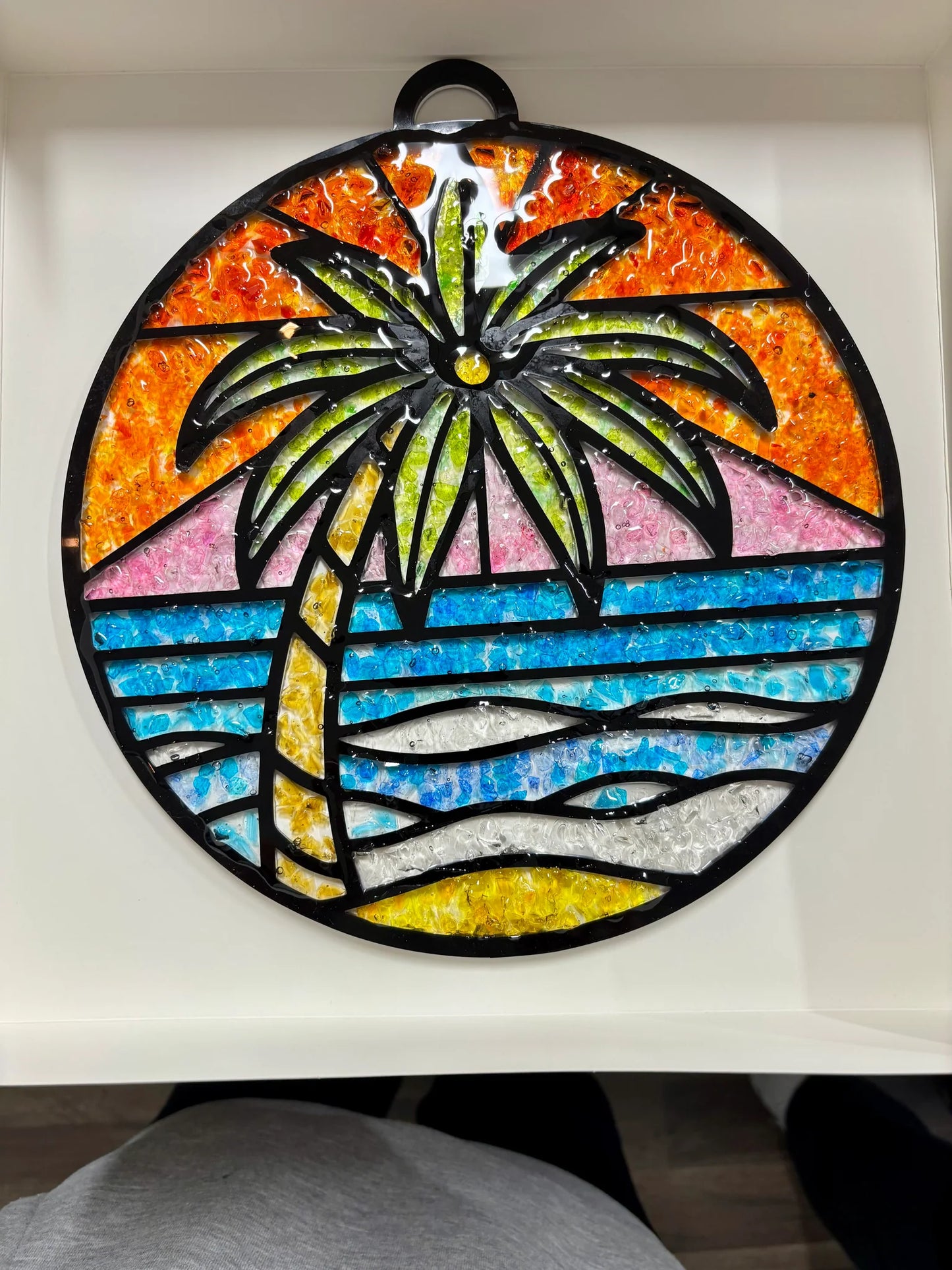 08/13/26 - Justice Private Crushed Glass Suncatchers - 6PM