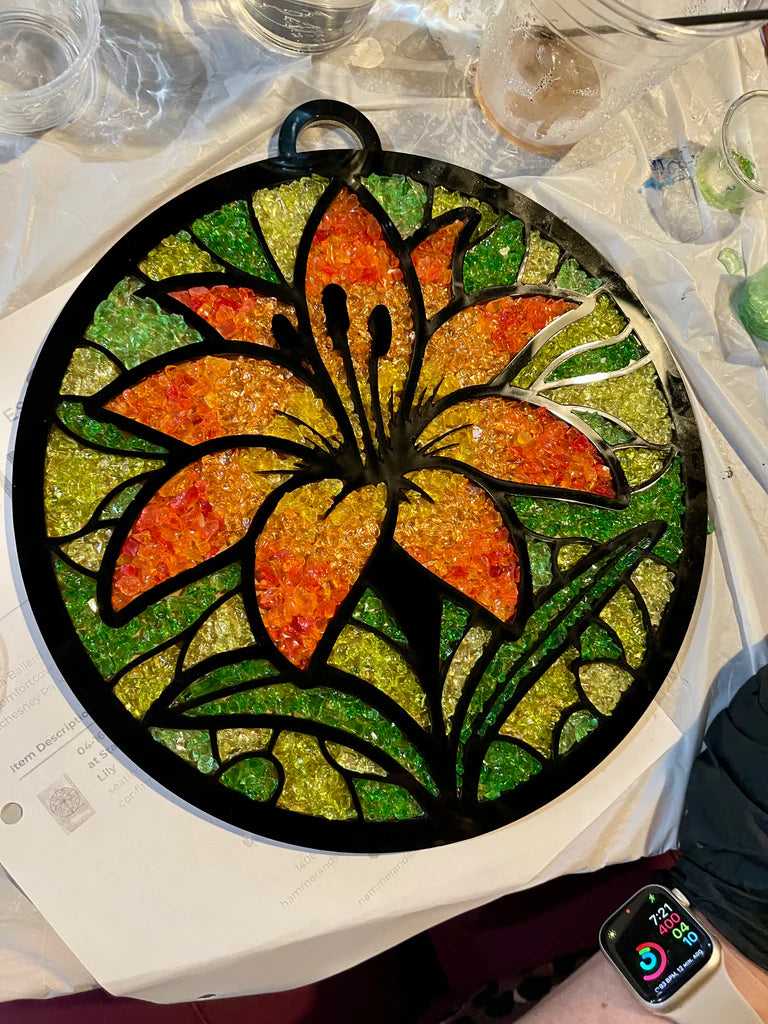 08/13/26 - Justice Private Crushed Glass Suncatchers - 6PM