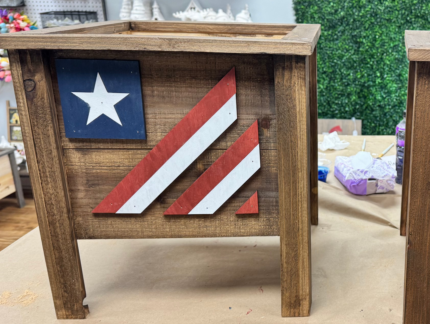 08/07/26 - Barn Quilt Planters - 6PM