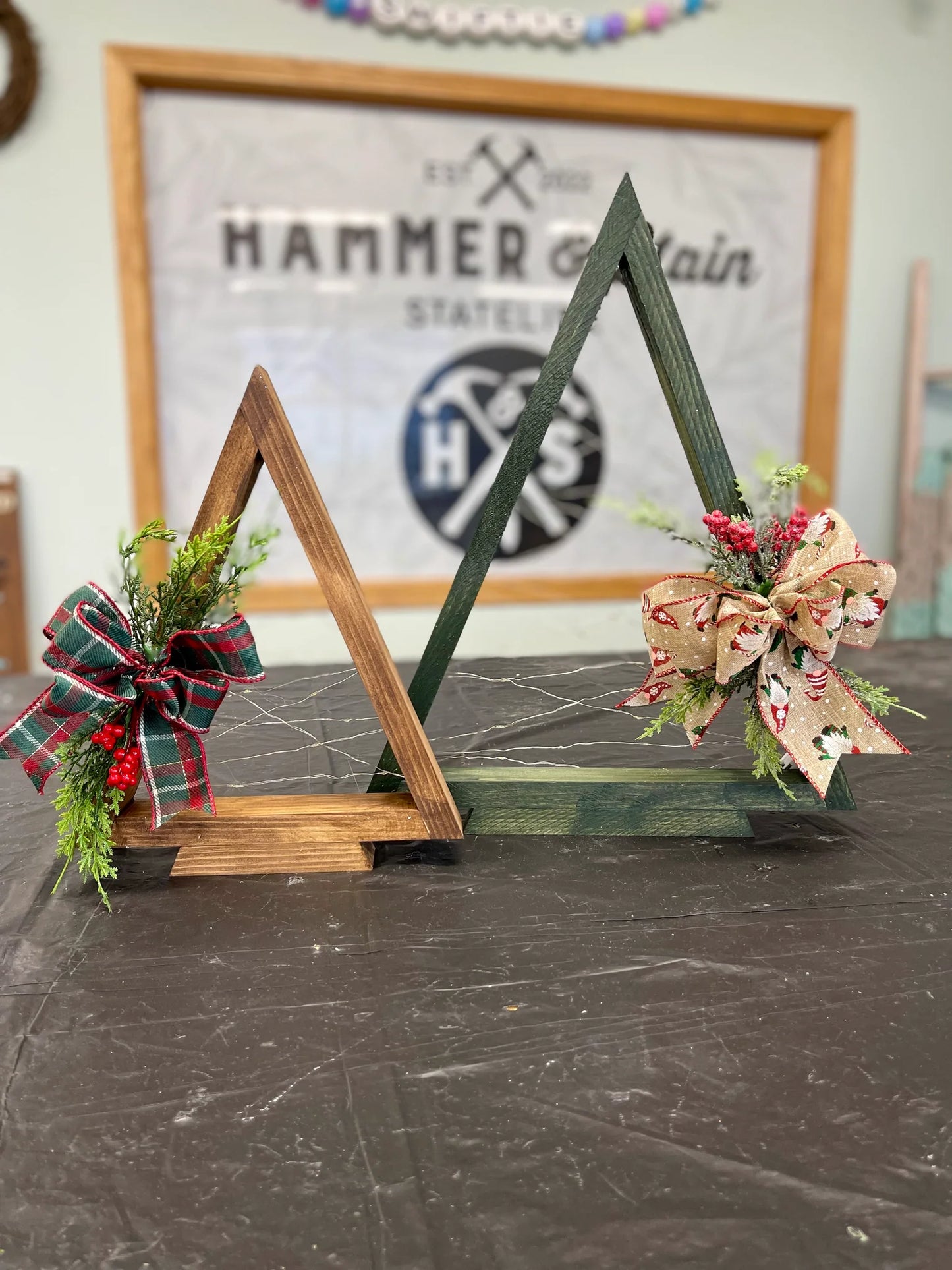 12/01/25 - Triangle & Layered Trees ✨ONLY FIVE SEATS AVAILABLE✨ - 6PM