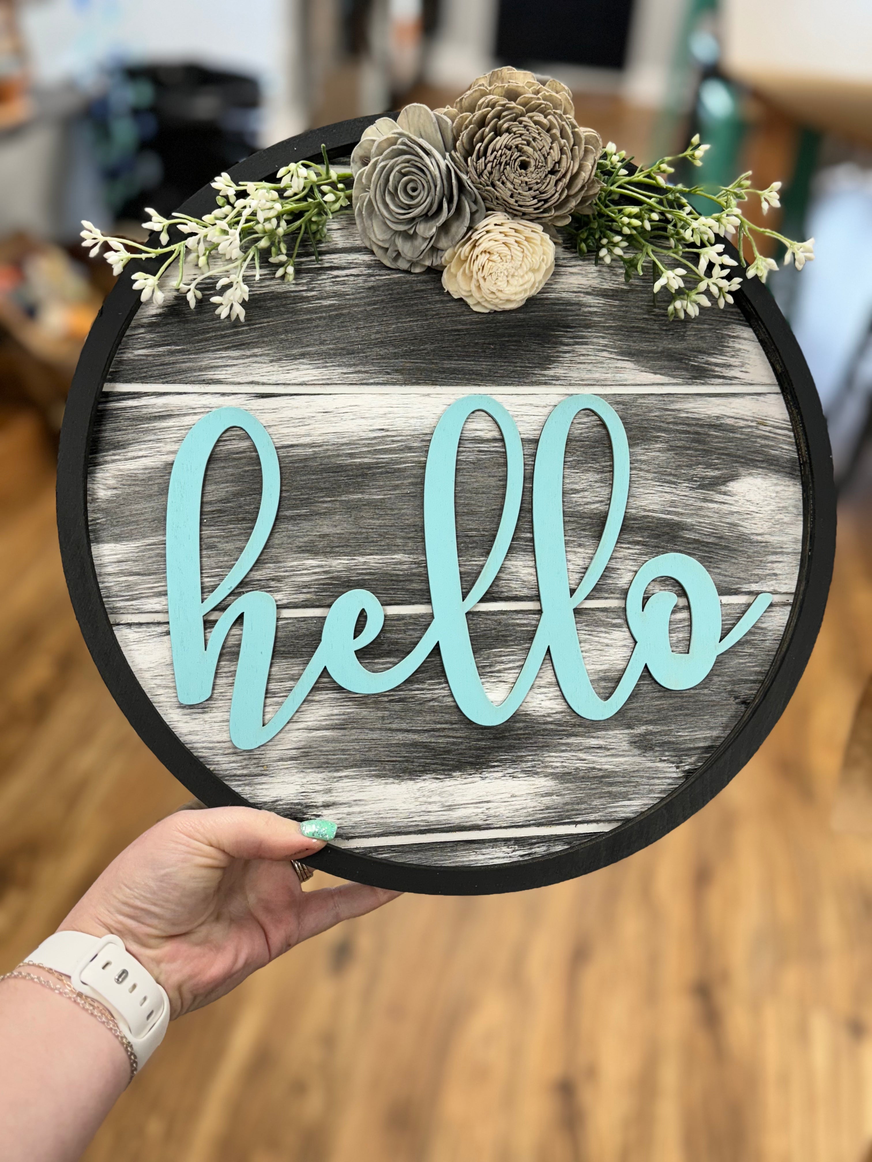 Hello Friend Rounds Hello 3D Rounds – Hammer and Stain Shrewsbury
