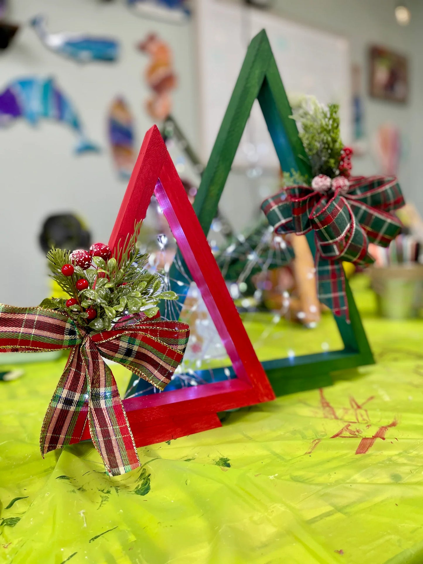 12/01/25 - Triangle & Layered Trees ✨ONLY FIVE SEATS AVAILABLE✨ - 6PM