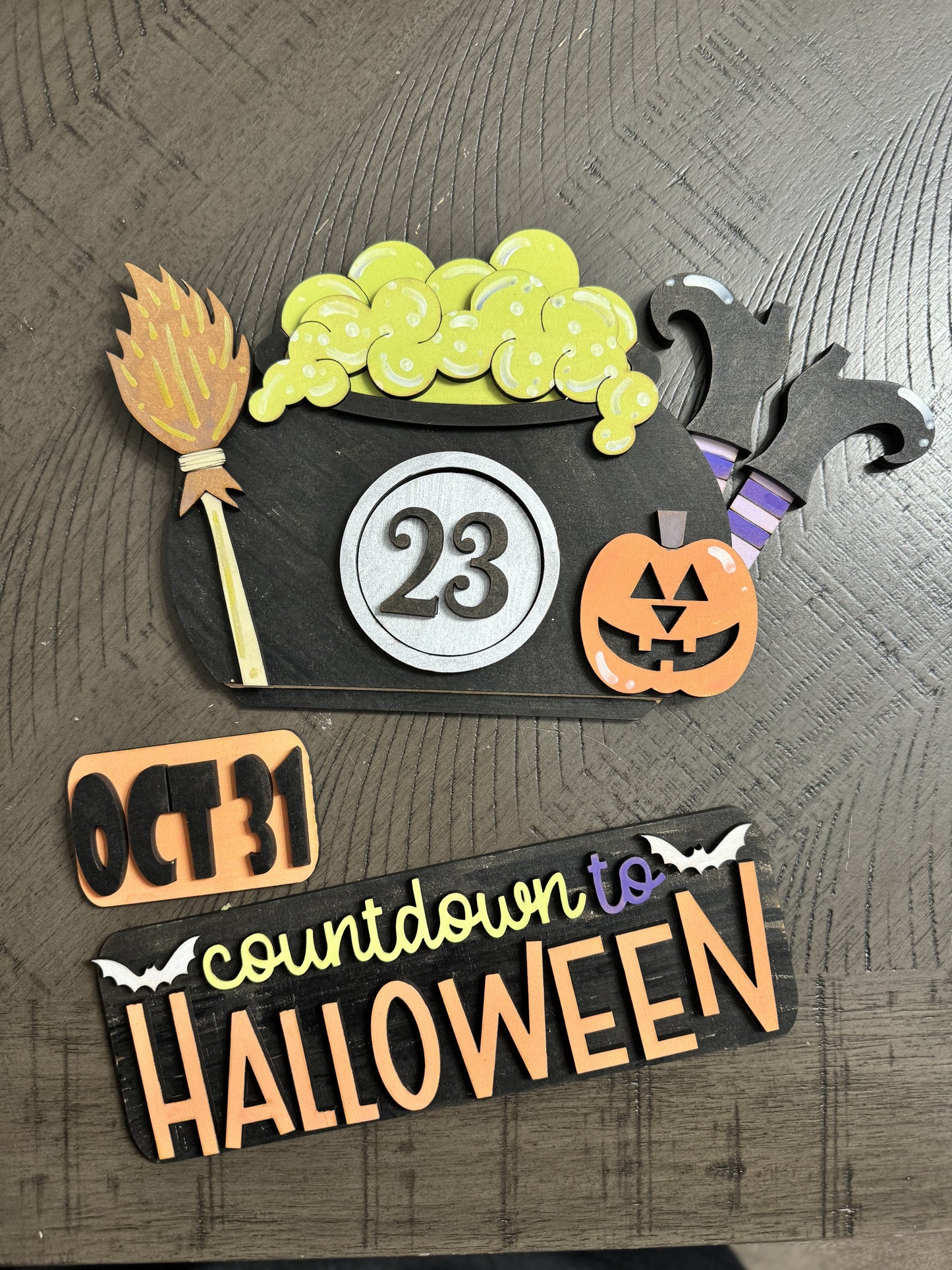 Countdown to Halloween Truck Stand Interchangeable KIT