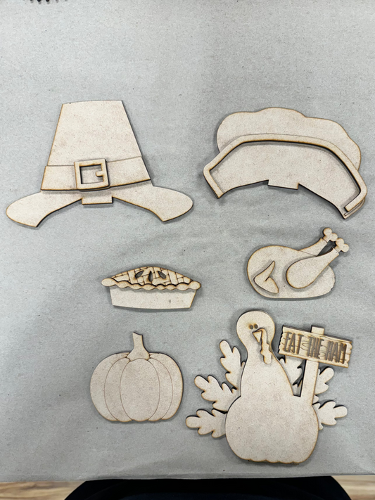 Thanksgiving Large Gnome Interchangeable KIT